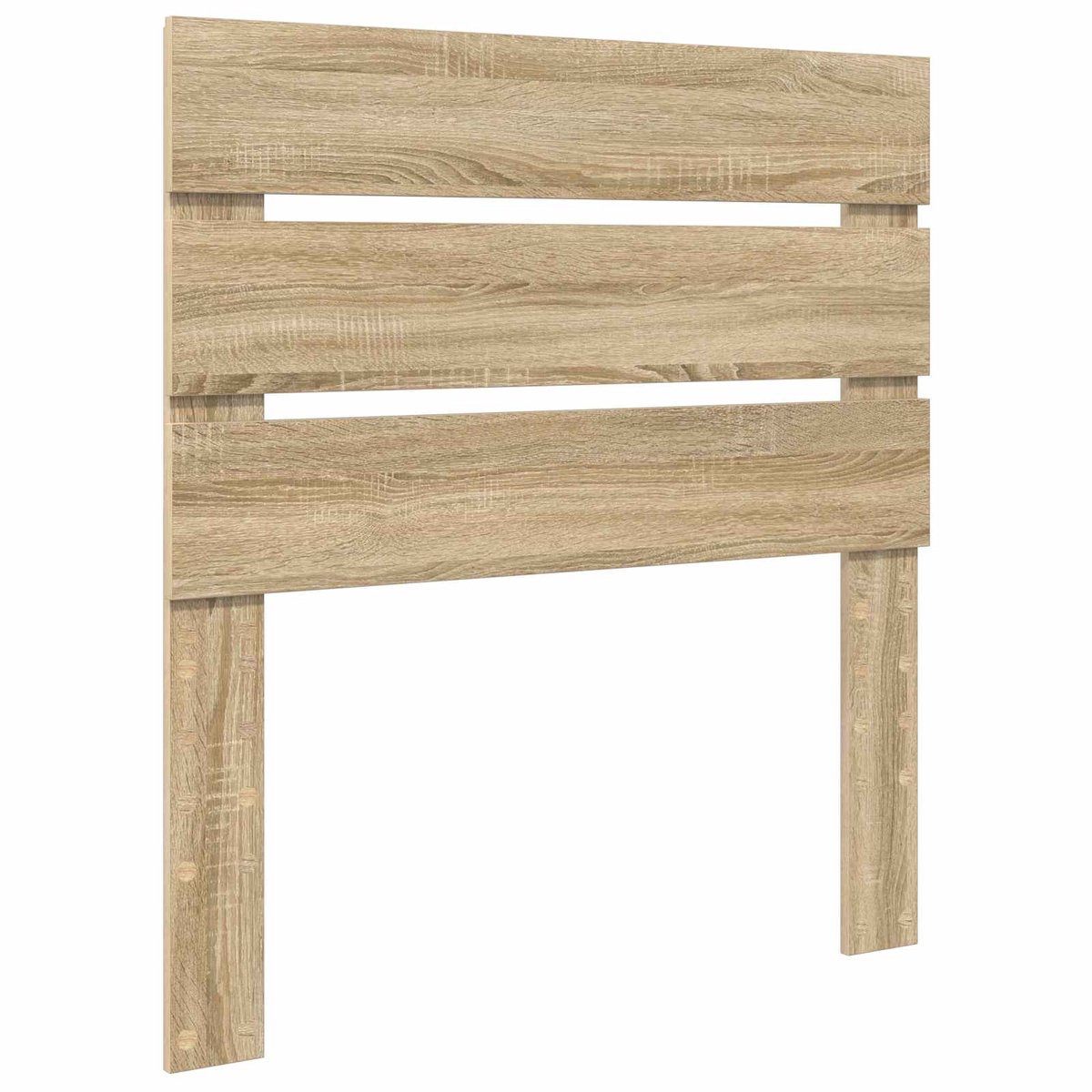 vidaXL - Hoofdbord - Sonoma - Eik - Bewerkt - hout