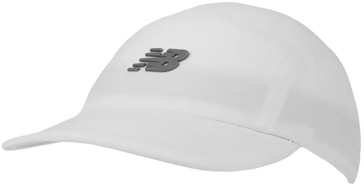 New Balance 5 Panel Performance Hat V 2.0 Unisex Pet Wit