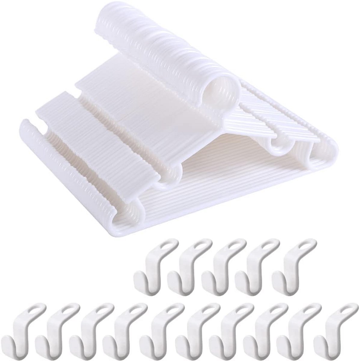 Kleedhangers voor baby's en peuters - Set van 60 stuks, 27 cm