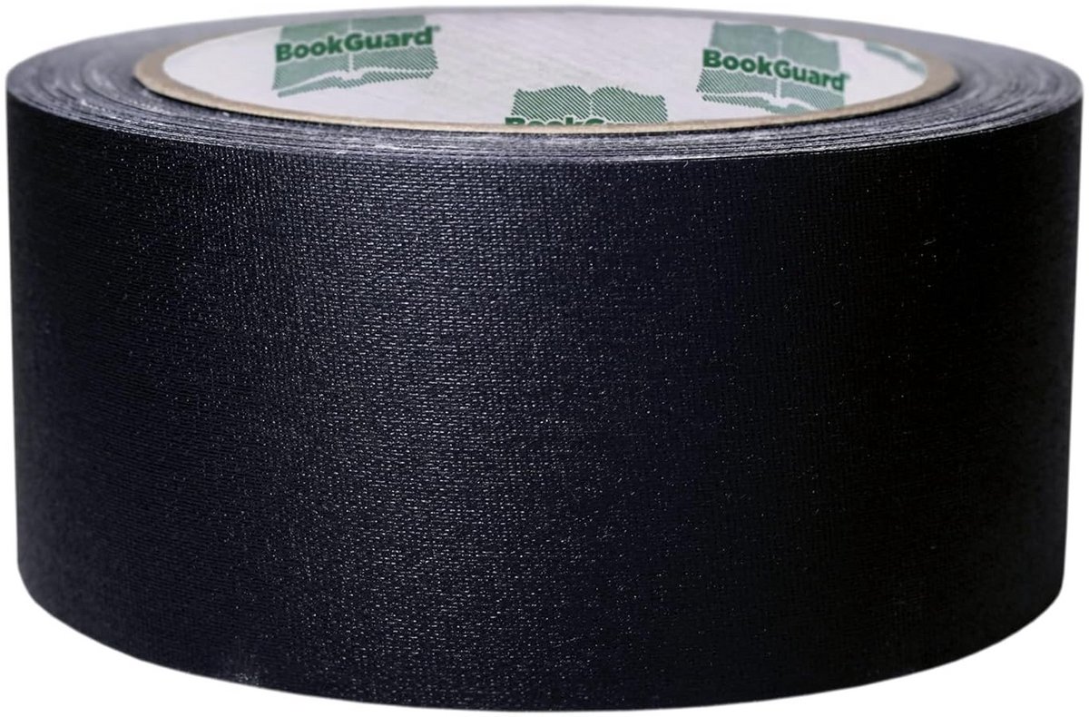 Zwart Premium Boekbind Tape | 15 Yards Roll voor Boekenherstel