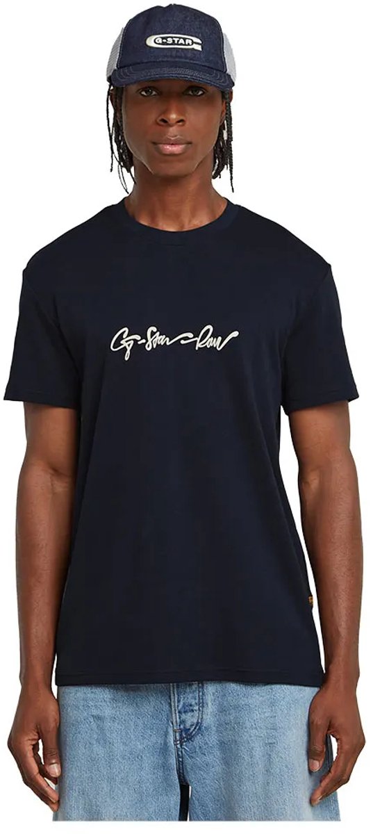 G-Star G-script r t Heren T-shirts Salute