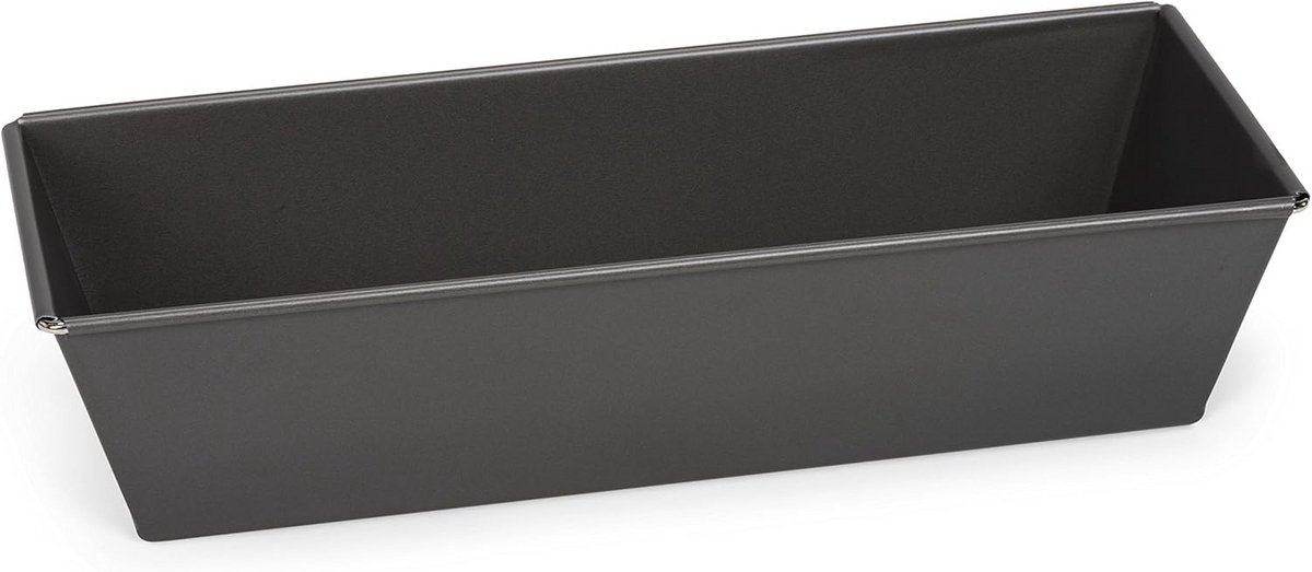 King Cake Pan 35 cm Anti-aanbaklaag ECCS Staal Zwart