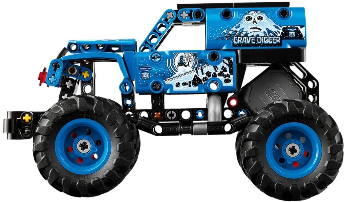 LEGO Technic 42219 - Monster Jam Grave Digger - Vuur & Ijs — afbeelding 14
