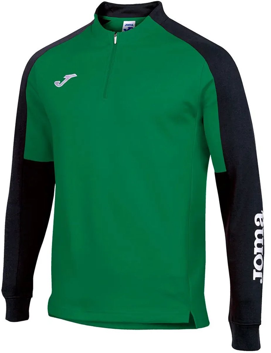 Joma Eco Championship Sweatshirt Met Halve Rits Groen XL Man