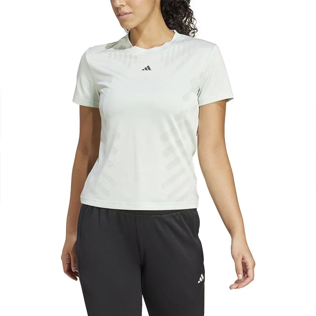 Adidas Hiit Airchill T-shirt Met Korte Mouwen Vrouw Groen