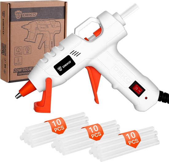 Lijmpistool - 50 Patronen - 20W - Blauw bestellen