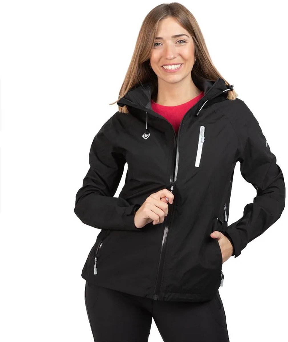 Izas Olson W Jas Zwart 2XL Vrouw