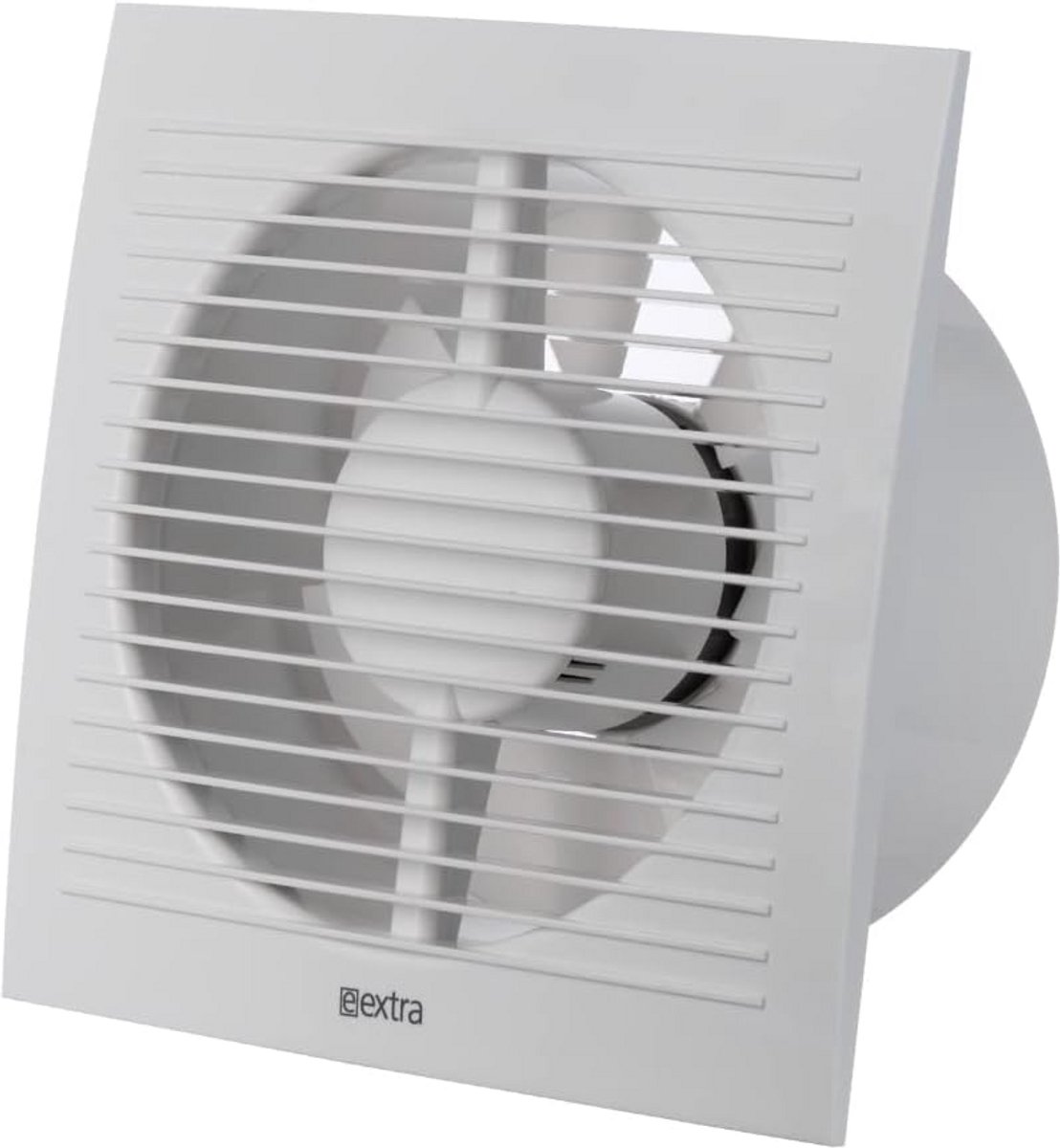 Afzuigventilator Badkamer en Toilet met Tijdschakelaar Ø 150 mm - Krachtige Ventilator voor Keuken en Afvoerlucht