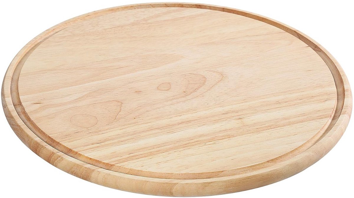 Houten pizzabord 33 cm licht