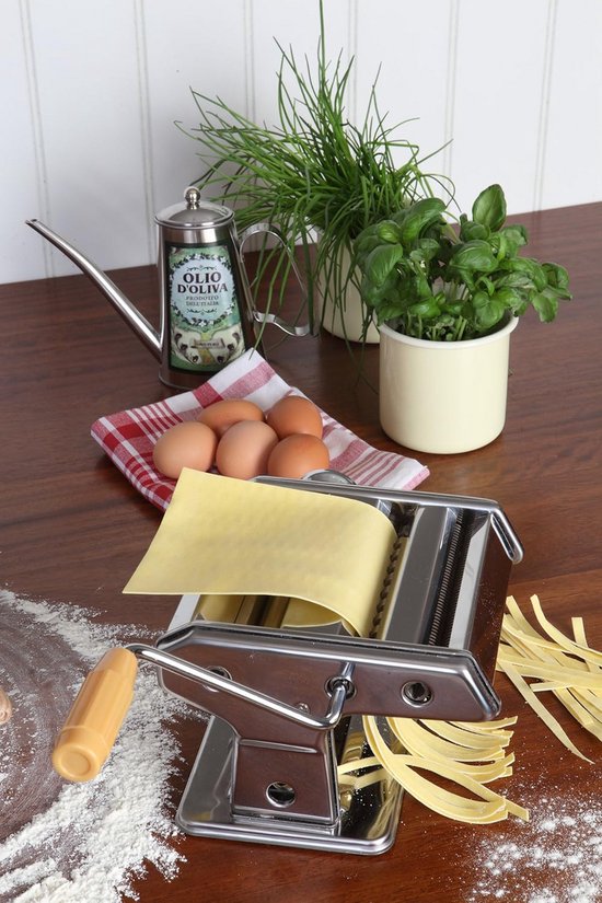 Dexam elektrische pastamachine voor vers zelfgemaakte pasta - fettuccine, tagliatelle en spaghetti — afbeelding 3