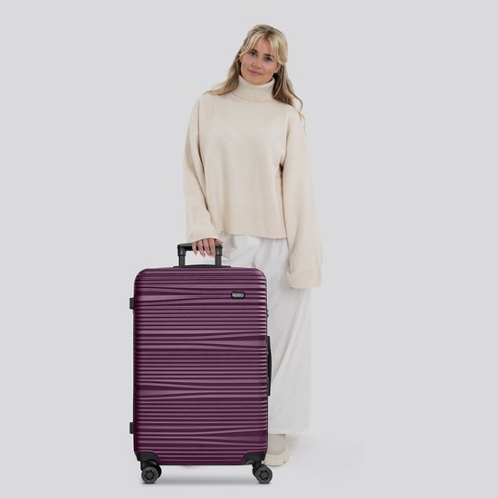 Redolz Trolley 'Essentials' zwart koffer kopen vanaf