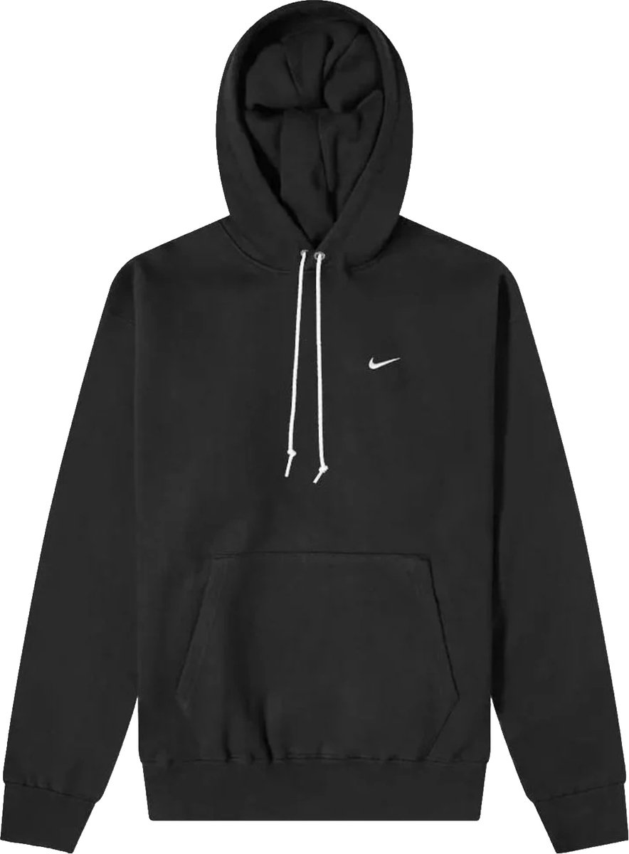 Nike Solo Swoosh Mannen Sweatshirt Zwart