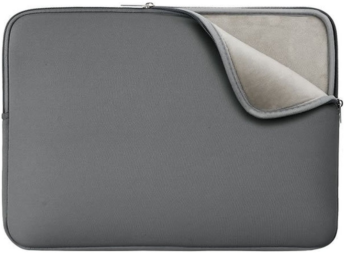 Mobigear Laptophoes geschikt voor Laptop | Mobigear Basics Sleeve 14 inch Laptop hoes - Grijs