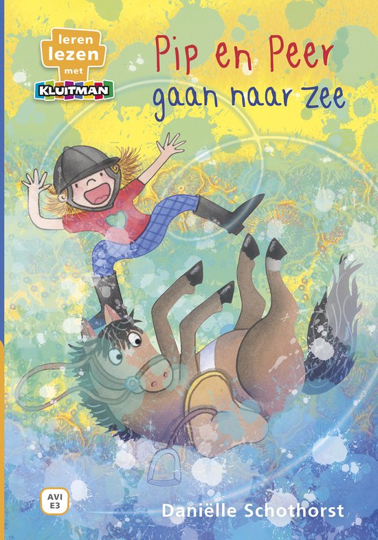 Leren lezen met Kluitman - Pip en Peer gaan naar zee - cover