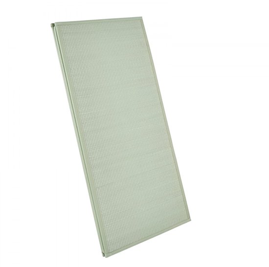 Japanse Tatami Mat - Futon Matras - Opvouwbaar - 203 x 140 cm - Natuurlijk Rietgras - Antislip Onderzijde - Voor Slapen en Meditatie - Naturel — afbeelding 4