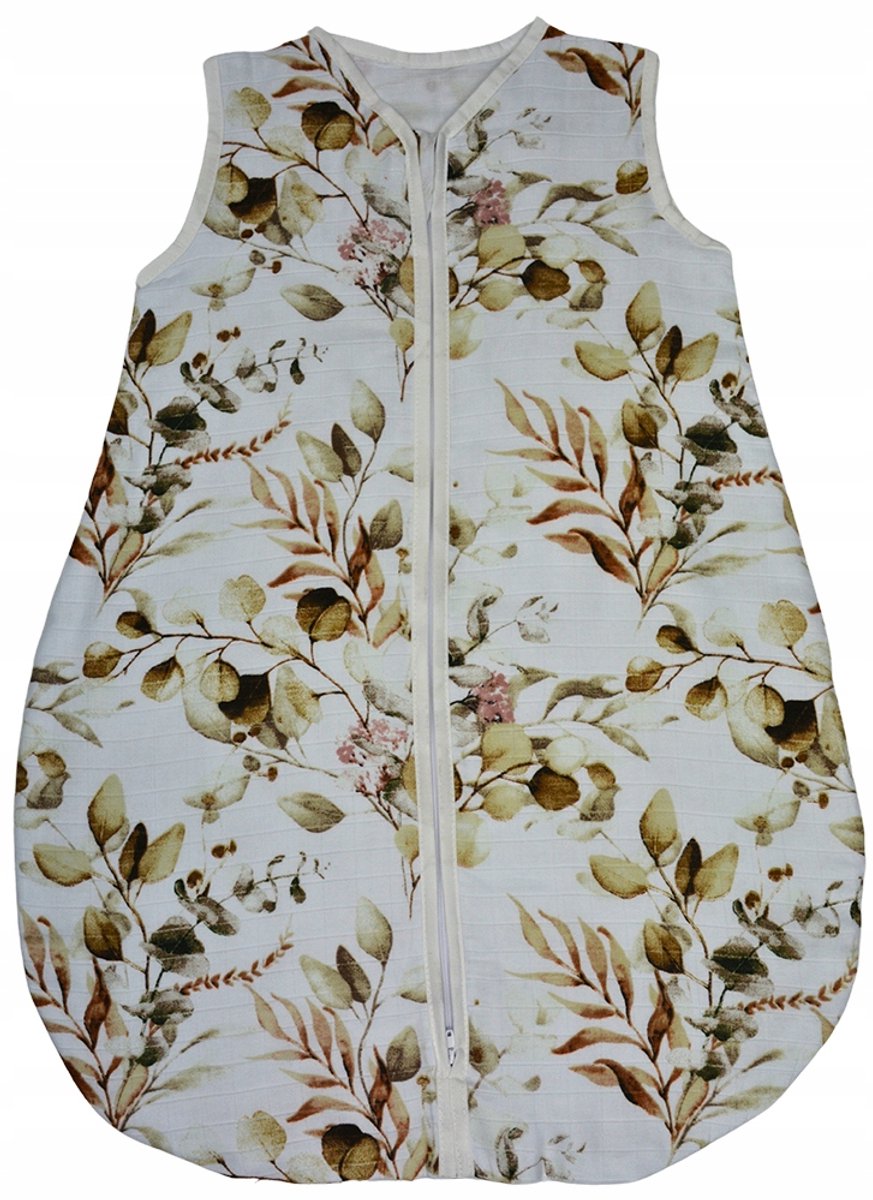 Zomermousseline slaapzak 56-62cm 0,5 TOG katoen ademend