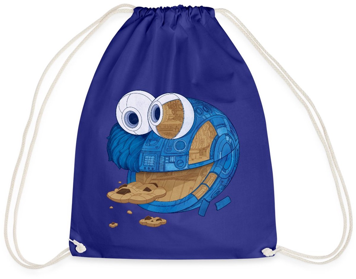 Sesamstraat Koekiemonster Machine Gymtas
