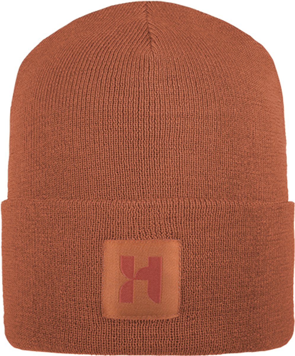 Hatland Dogan Wollen Muts - Heren Mutsen - Rust