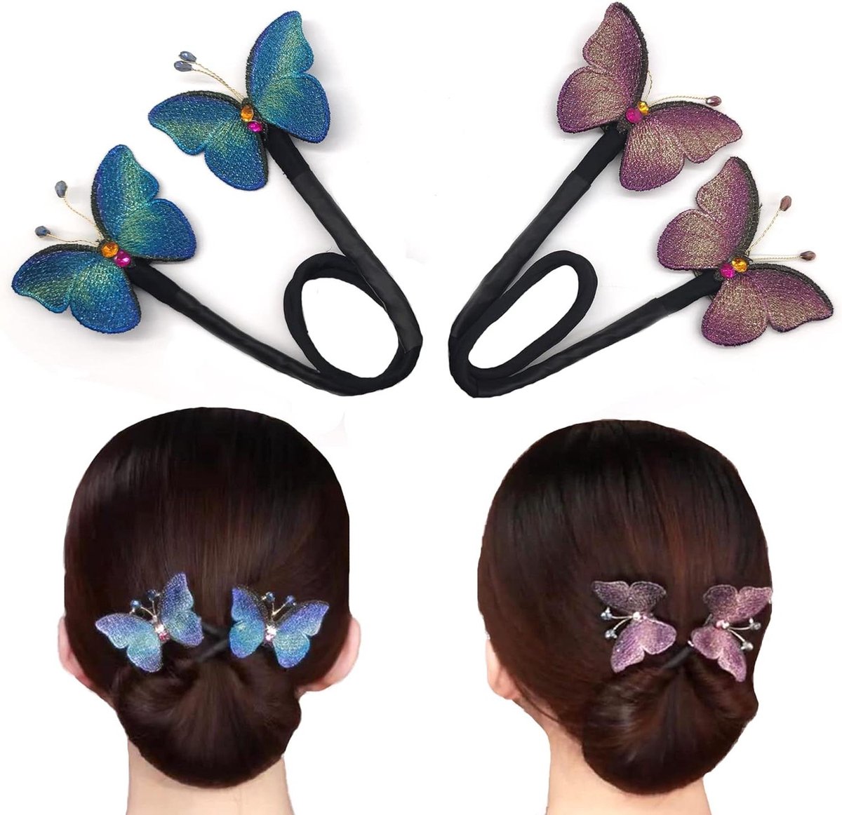 EGoods - Twist Hairstyle knot haaraccessoires - Day-to-day gebruik - Sport - Strand - Feest