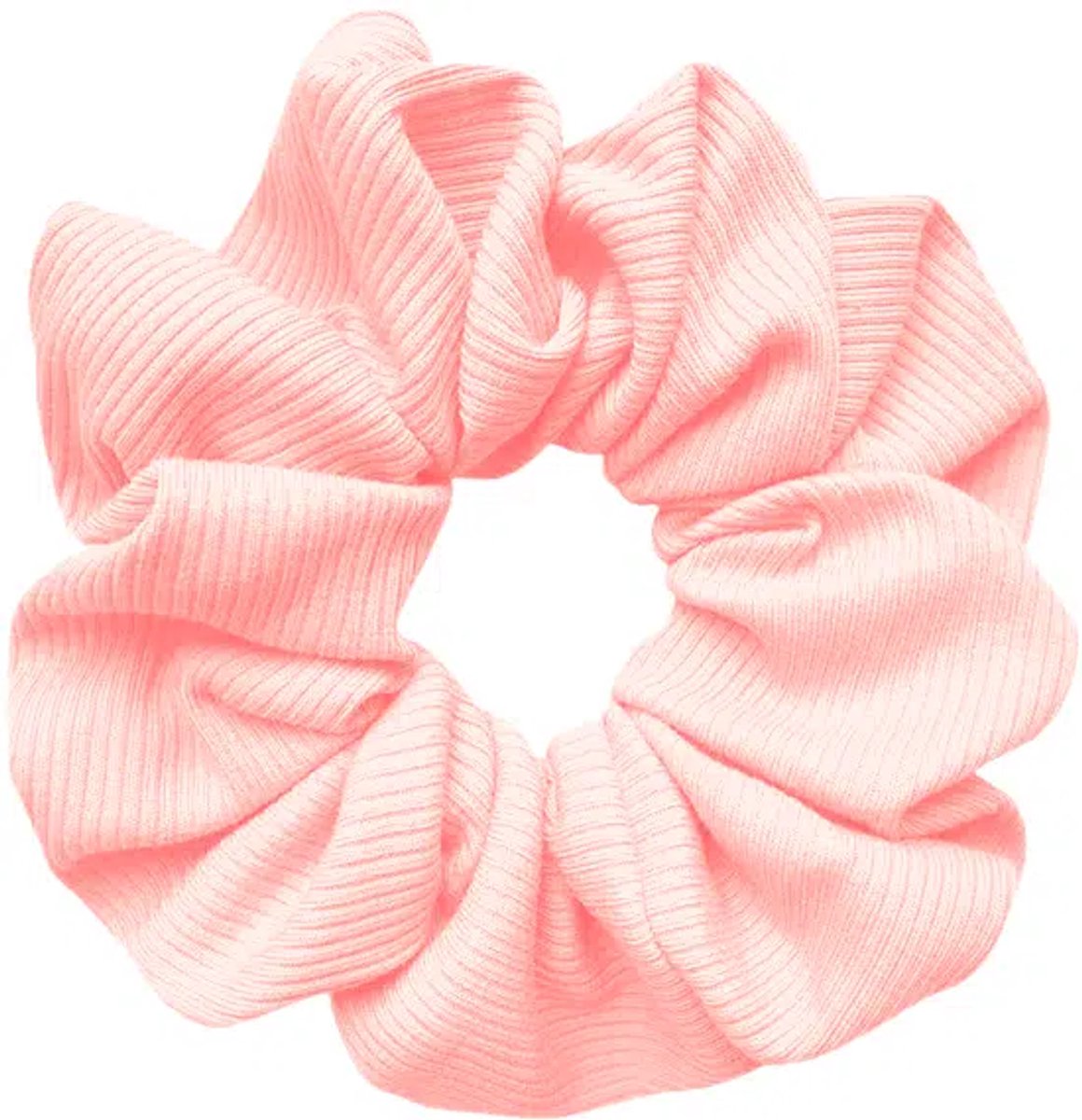 Planet Pink - Scrunchie pastel koraal