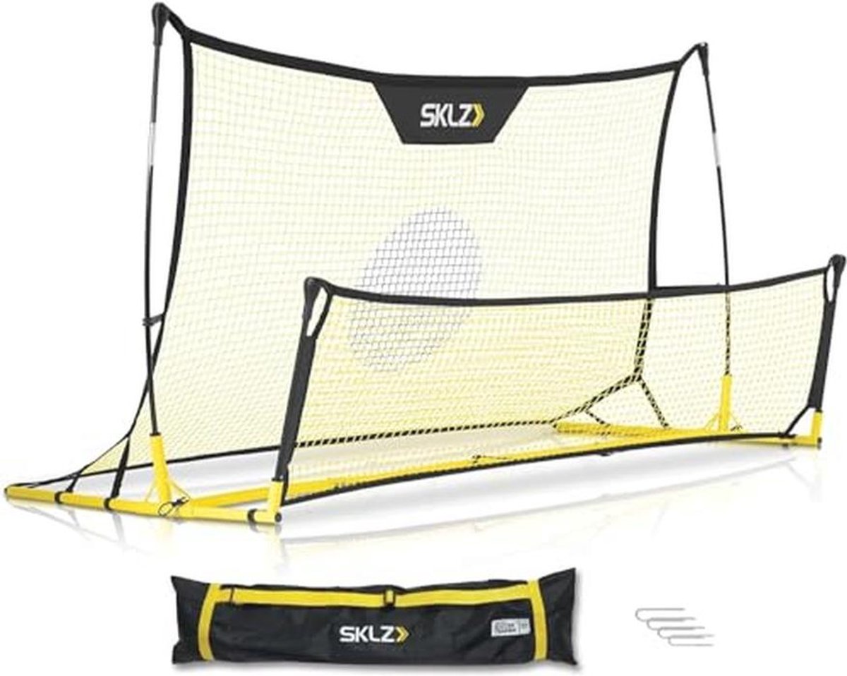 Voetbaltrainer voor Passend en Aannemen - Quickster Voetbalnet 1,8 x 1,2 m