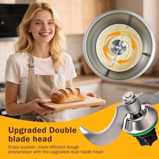 Vervangingsdeegmes voor Thermomix - Mengmes voor TM7, TM6, TM5 - Ideale Compatibele Vervanging voor Vorwerk Thermomix — afbeelding 4