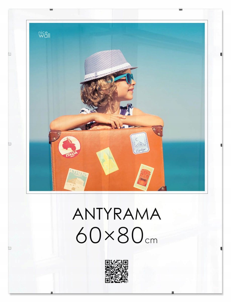 Antirek 60x80 cm - Posterlijst met Plexiglas