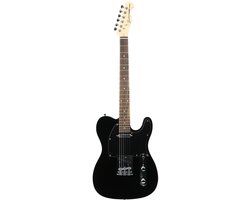 Elektrische gitaar - Met gratis lessen - Fazley FTL218 - Zwart