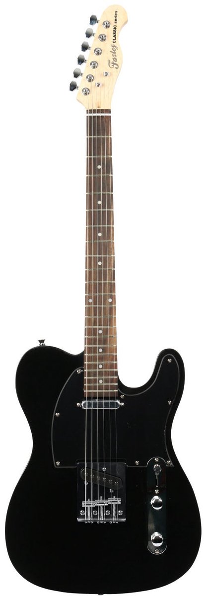 Elektrische gitaar Fazley Classic Series FTL218 Black
