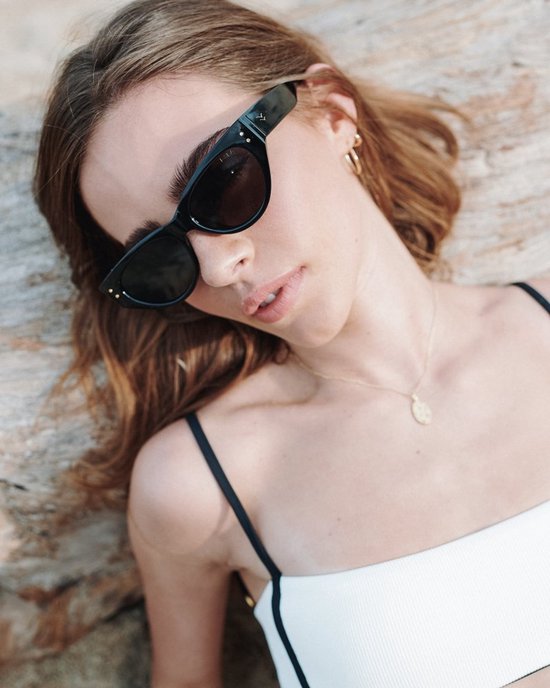 I-sea Carly Gepolariseerde Zonnebril Voor Dames Transparant Smoke Polarized Vrouw van I-SEA — afbeelding 3