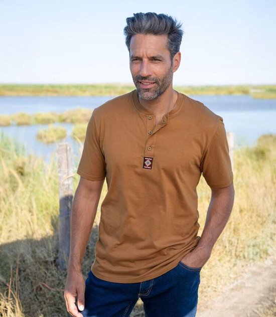 Set van 3 T-shirts met Henley kraag Navajo | Atlas For Men