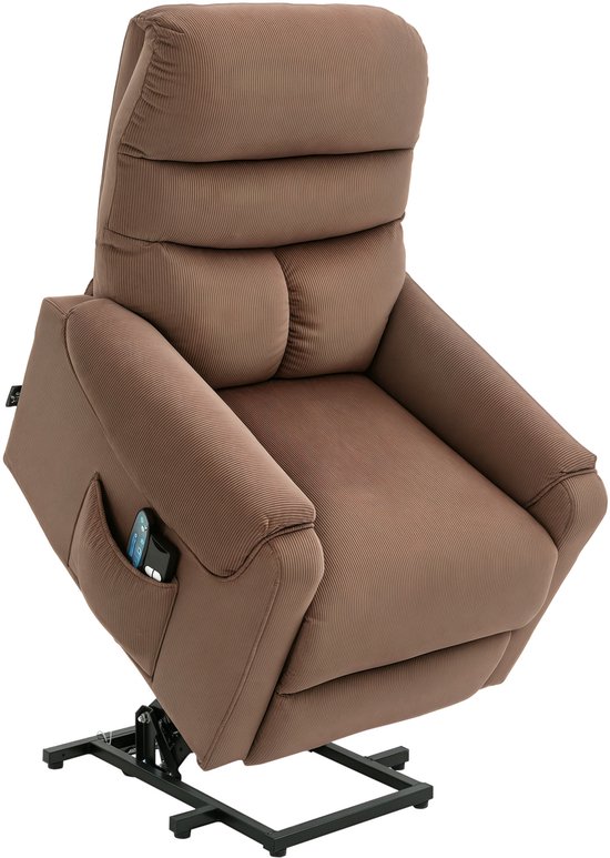 HOMCOM Relaxfauteuil met Sta-op Hulp en Ligfunctie - HOMCOM - €454,90