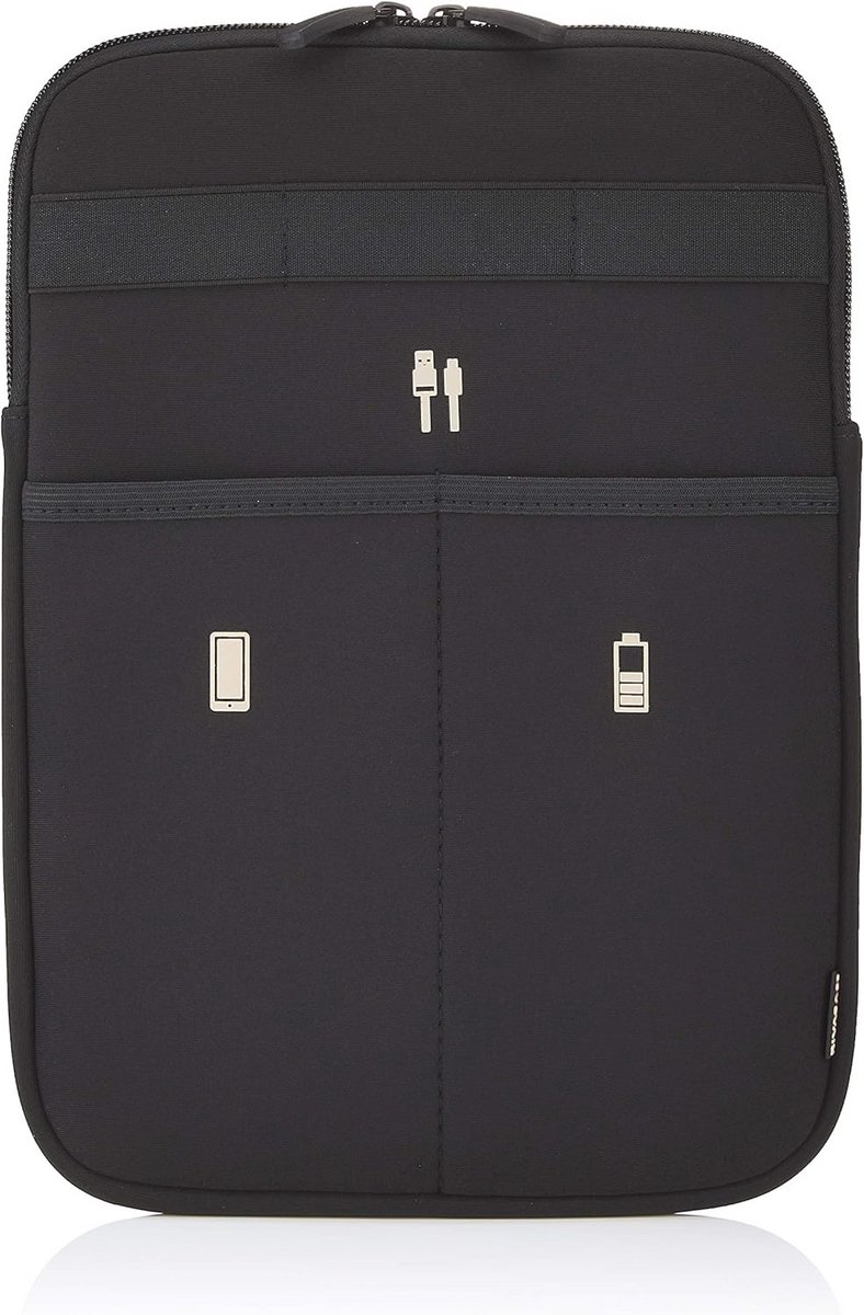 Anti-Schok Organizer voor 10,1 inch Tablets - Zwart, 25,4 cm