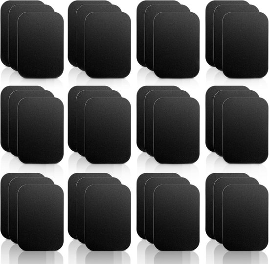 50 stuks metalen zelfklevende plaatjes, 20 mm, rond, voor tonies, zelfklevend voor magneten, figuren, telefoonhouder