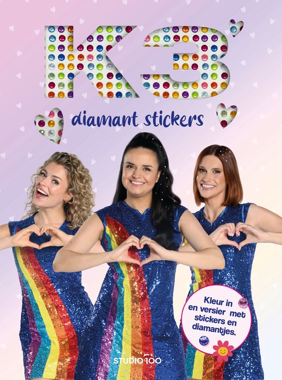 K3 - K3 : Kleurboek - Diamant stickers - cover