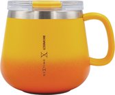 Thermische mok 473 ml (16oz)-95% gerecycled roestvrij staal - Tulip Yellow 'Chubby Mug 16'