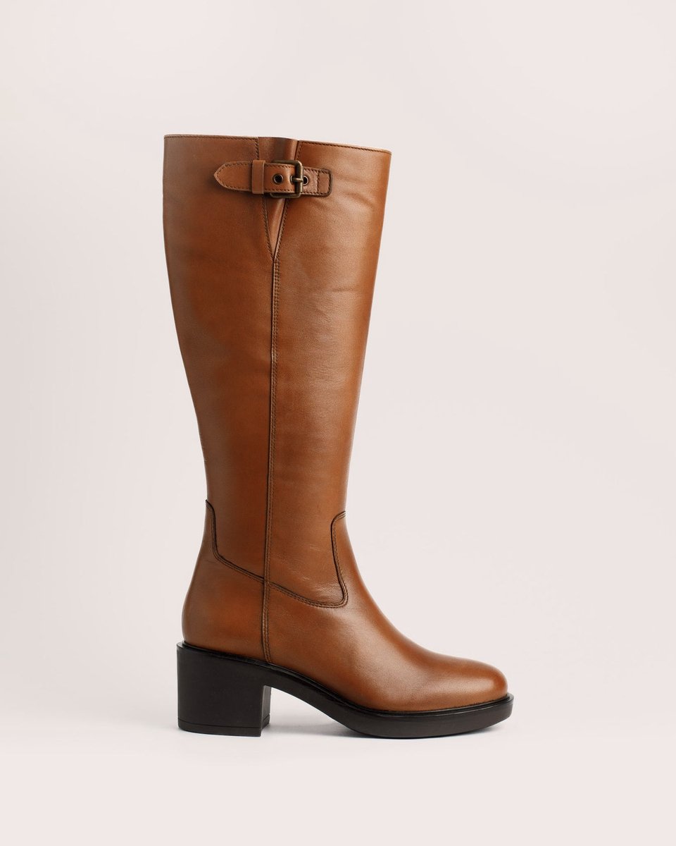 5pm Dames Laars | Cognac | Maat: 39