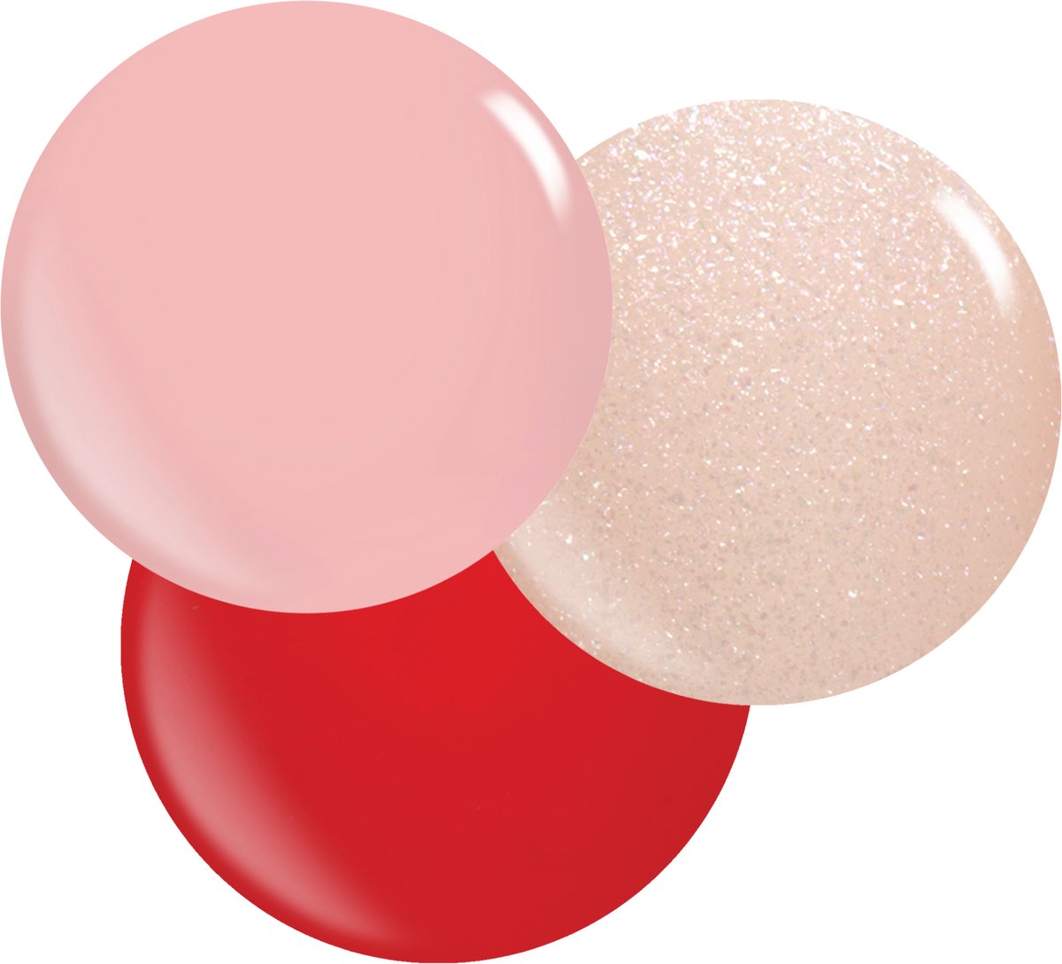 Sensista Color Gel Set – 3 stuks – Marshmallow Mood, Vanilla Sky, Red Hot Chillies – Gellak Voordeelset – Gel Nagellak voor LED-lamp