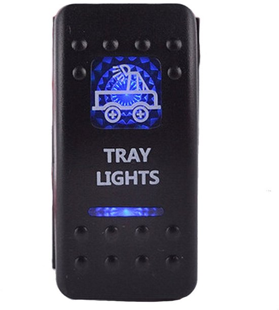Tuimelschakelaar met rode LED indicatie, On/Off, Schakelaars Tuimelschakelaar met rode LED indicatie, On/Off, Schakelaars