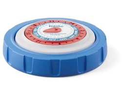 Kefirko deksel voor bewaarpot blauw