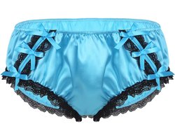 Herenslips Satijnen Tanga Voor Mannen - Lingerie en Erotisch Ondergoed M-XL
