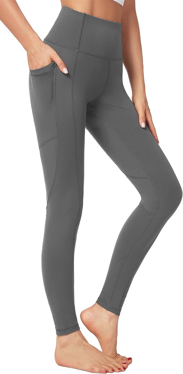 Dames Leggings met Zakken - Ondoorzichtig, Sportlegging, Fitnessbroek, Hardlooplegging — afbeelding 3