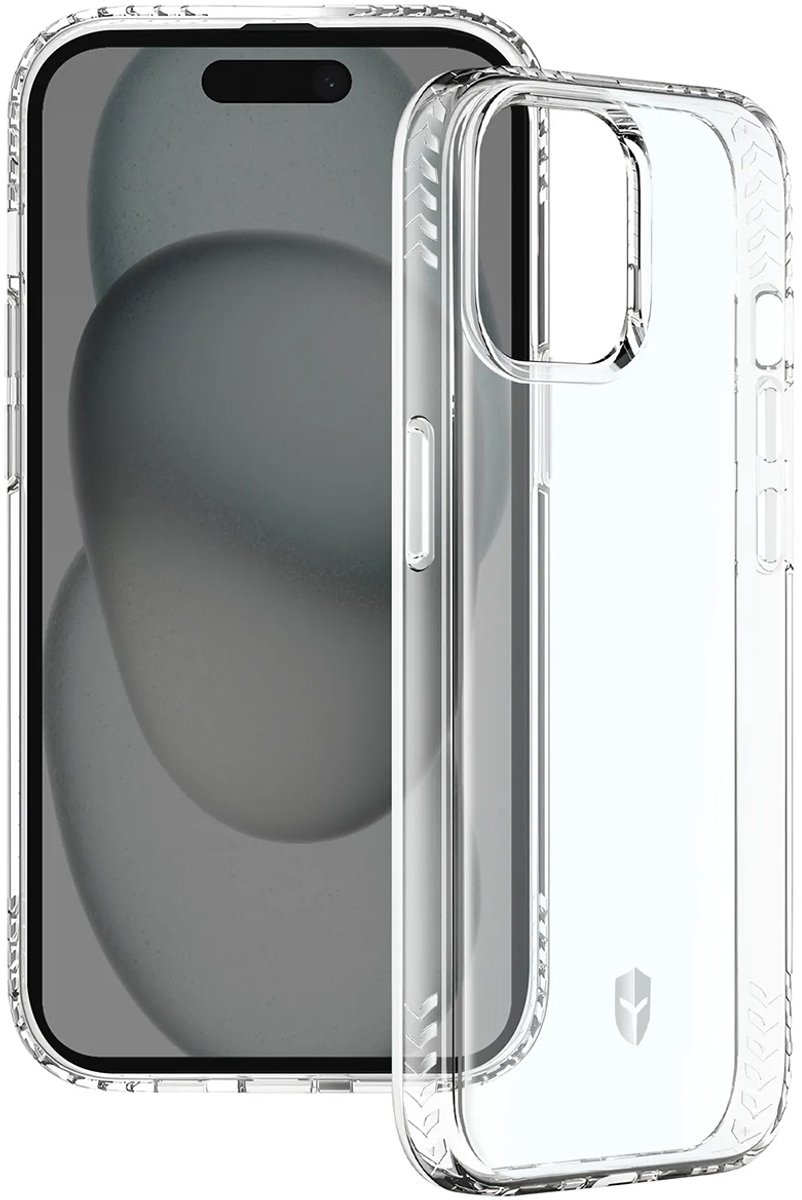 Force Case, PULSE versterkt hoesje Geschikt voor Apple iPhone 15 Plus, Transparant