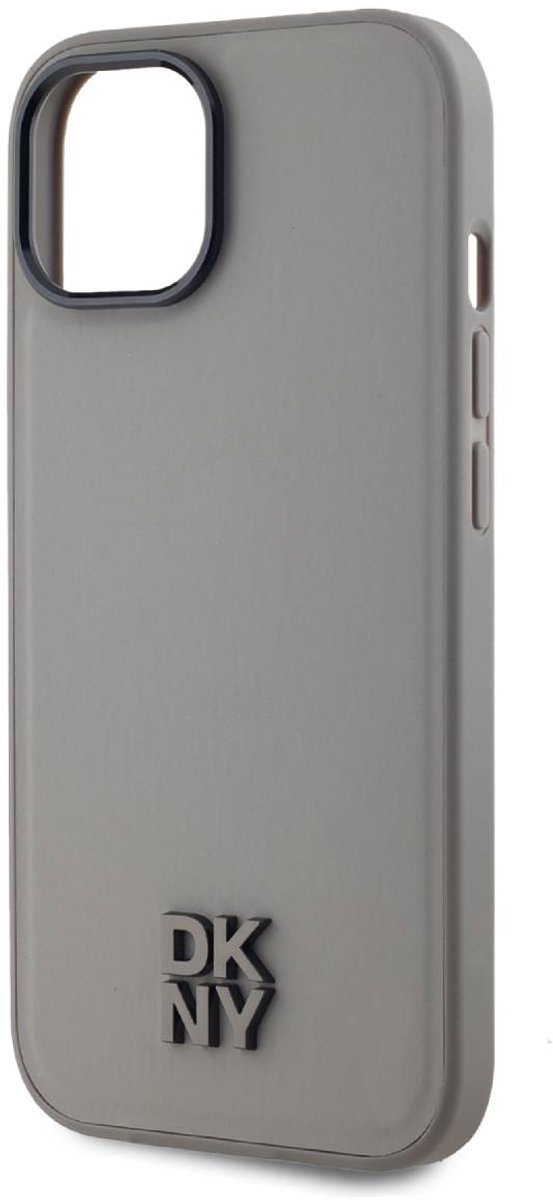 DKNY, Backcover Geschikt voor Apple iPhone 15 MagSafe, Grijs