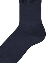 FALKE Comfort Wool eenkleurig wol sokken kinderen blauw - maat 31-34