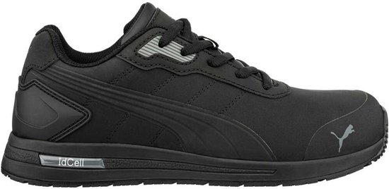 PUMA Safety SR Bounce Noir Faible S3S ESD | Taille 38 | Chaussures de sécurité unisexes | Antidérapant