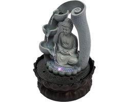 Boeddhabeeld Zittend Buddha Figuur Decoratie Woonruimte Met LED-Lampen Zen En Feng Shui Voor Tuin Balkon