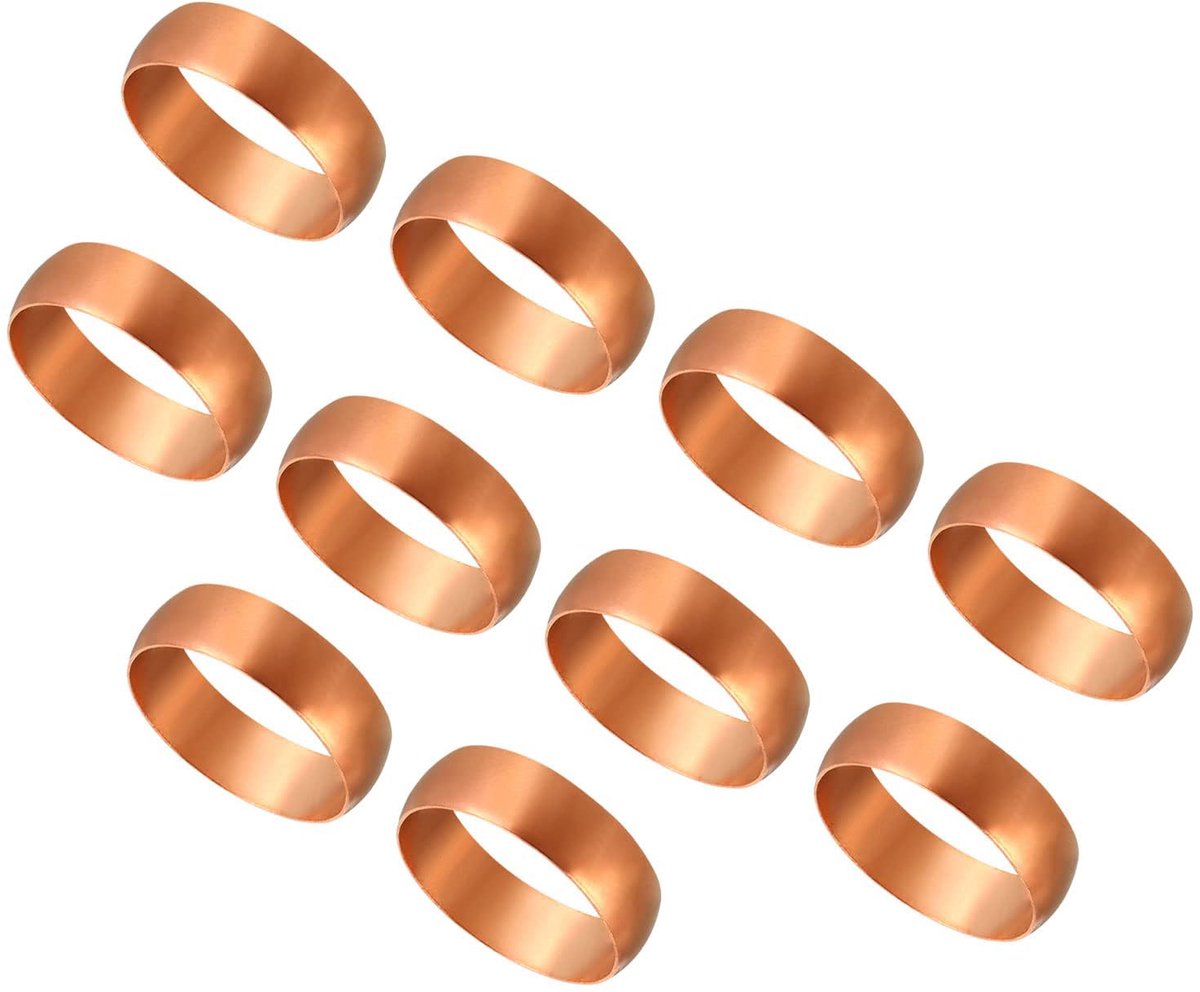 22mm Buis OD Compressie Mouwen Ferrules. 10 STKS Koperen Ferrule Fitting Messing Compressie Fittings. Koperen Olijven Assortiment Kit voor Olie Water Luchtpijp