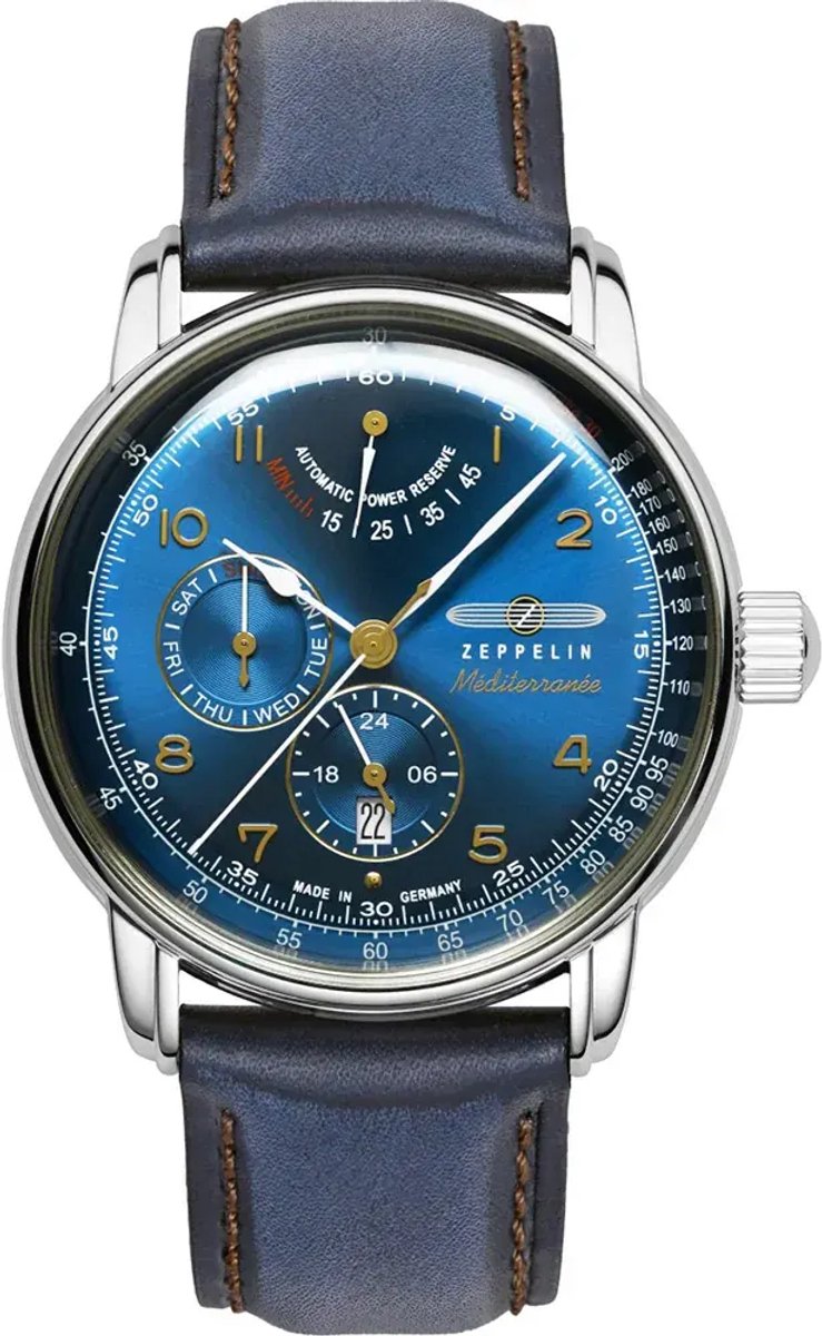 Zeppelin 9690-3 Méditerranée automatisch heren horloge