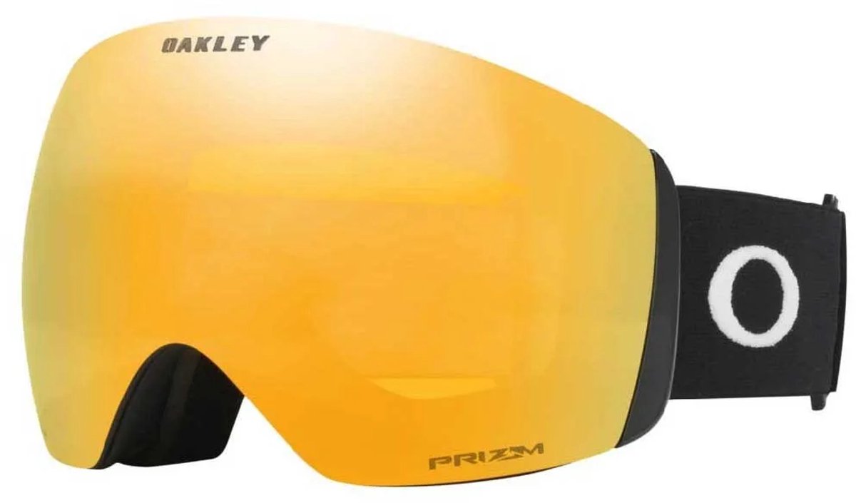 Skibril Oakley Unisex Flight Deck L Matte Prizm 24K Zwart